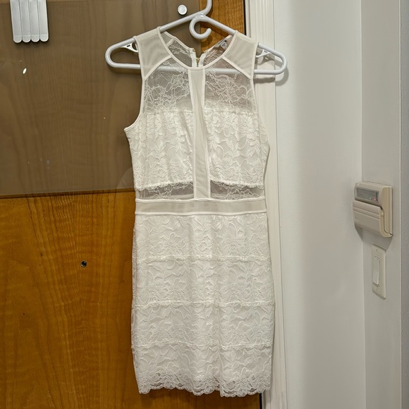 Guess White Lace Dress - Picture 1 of 3